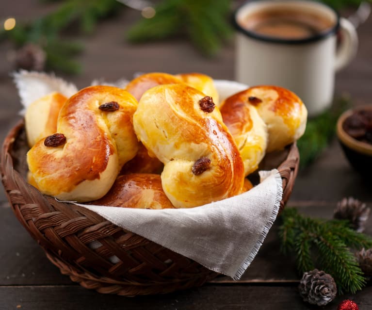 Szafranowe bułeczki lussekatter Szafranowe bułeczki lussekatter