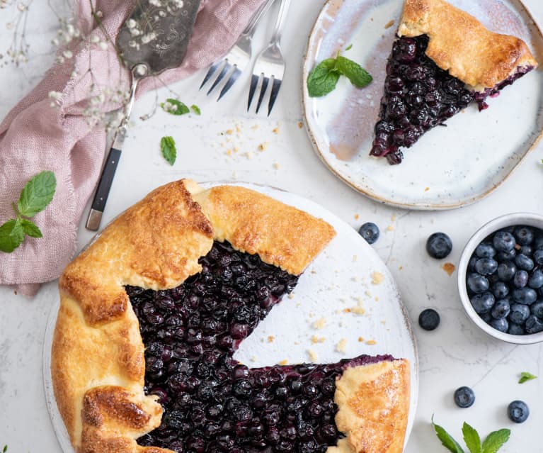 Galette z borówkami Galette z borówkami