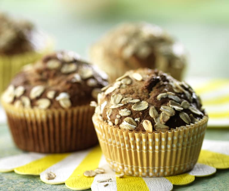 Bananowe muffiny z orzechami włoskimi Bananowe muffiny z orzechami włoskimi