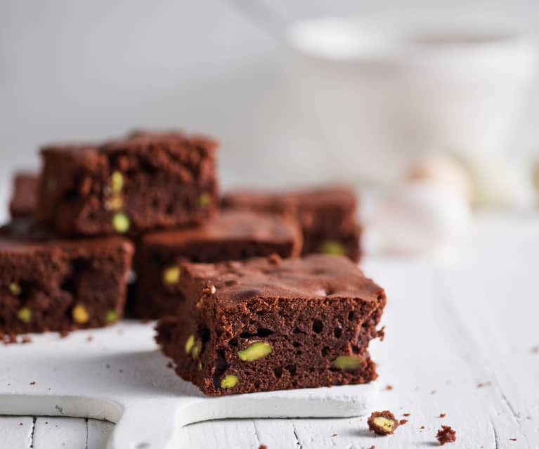 Brownie z pistacjami Brownie z pistacjami