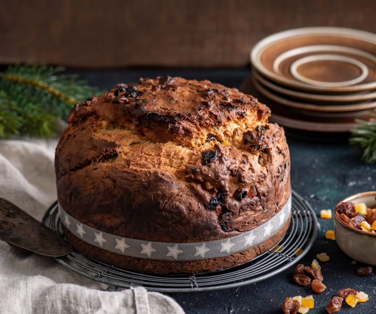 Drożdżowa babka z bakaliami (à la Panettone) Drożdżowa babka z bakaliami (à la Panettone)