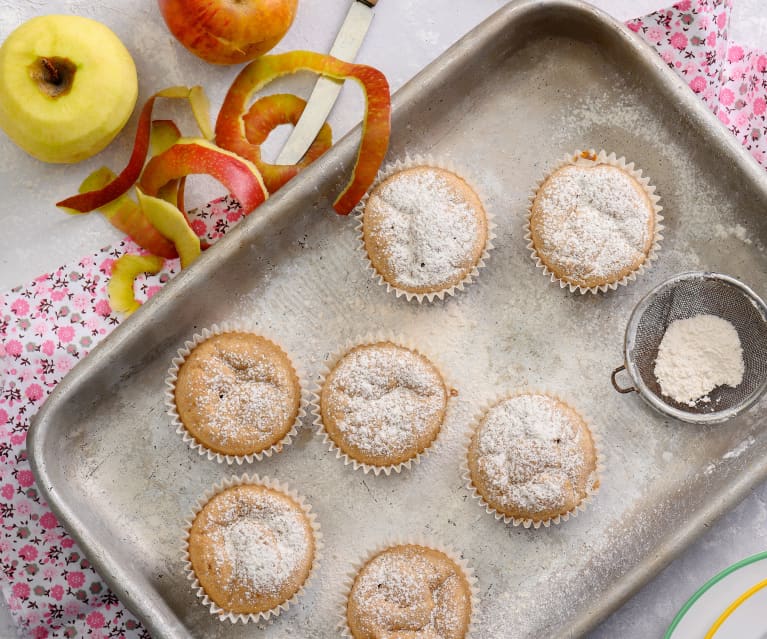 Muffinki ze skórkami z jabłek Muffinki ze skórkami z jabłek