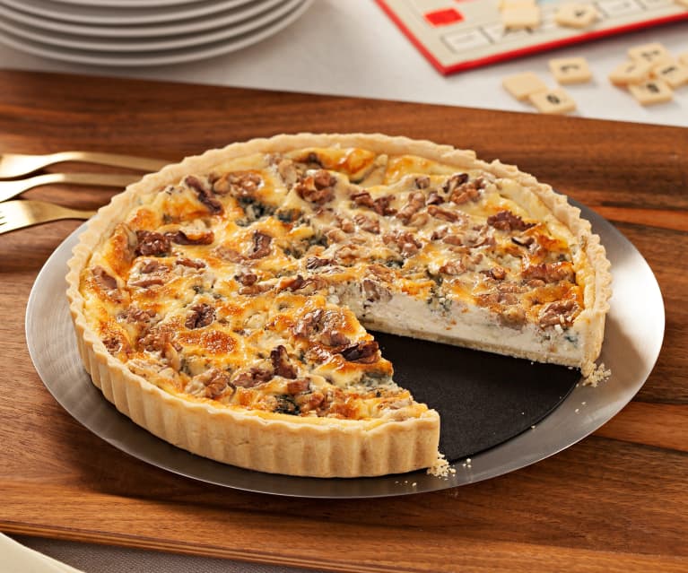 Tarta z serem pleśniowym Tarta z serem pleśniowym