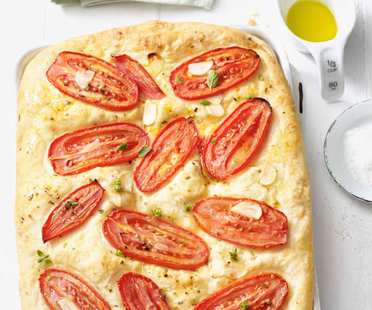 Chrupiąca focaccia Chrupiąca focaccia