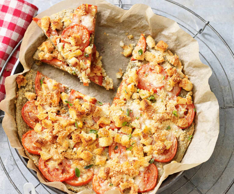 Focaccia serowa z pomidorami Focaccia serowa z pomidorami