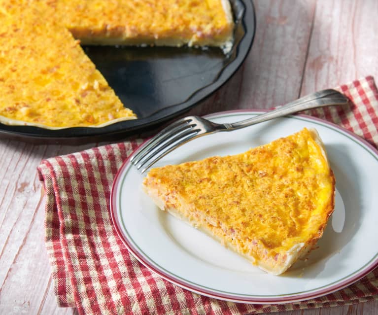 Quiche z resztkami sera i wędlin Quiche z resztkami sera i wędlin