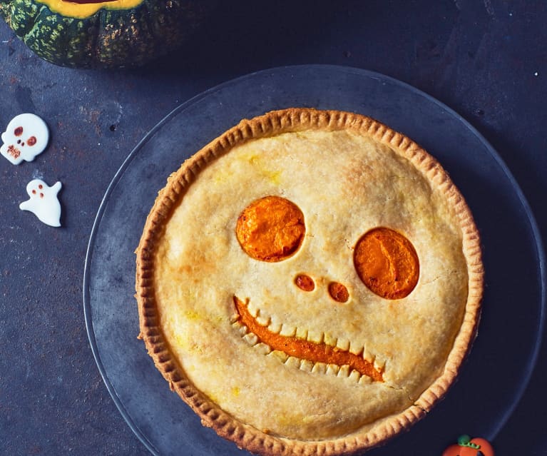 Wytrawna halloweenowa tarta dyniowa Wytrawna halloweenowa tarta dyniowa