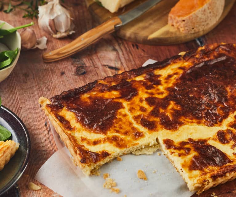 Quiche z resztkami serów Quiche z resztkami serów