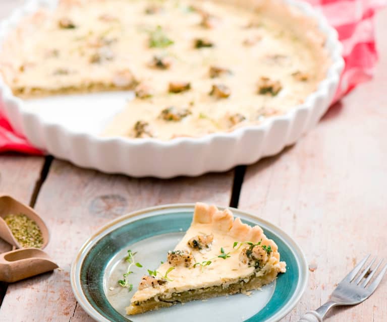 Quiche z pieczarkami Quiche z pieczarkami