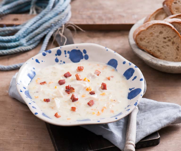 Chowder z ryb słodkowodnych Chowder z ryb słodkowodnych