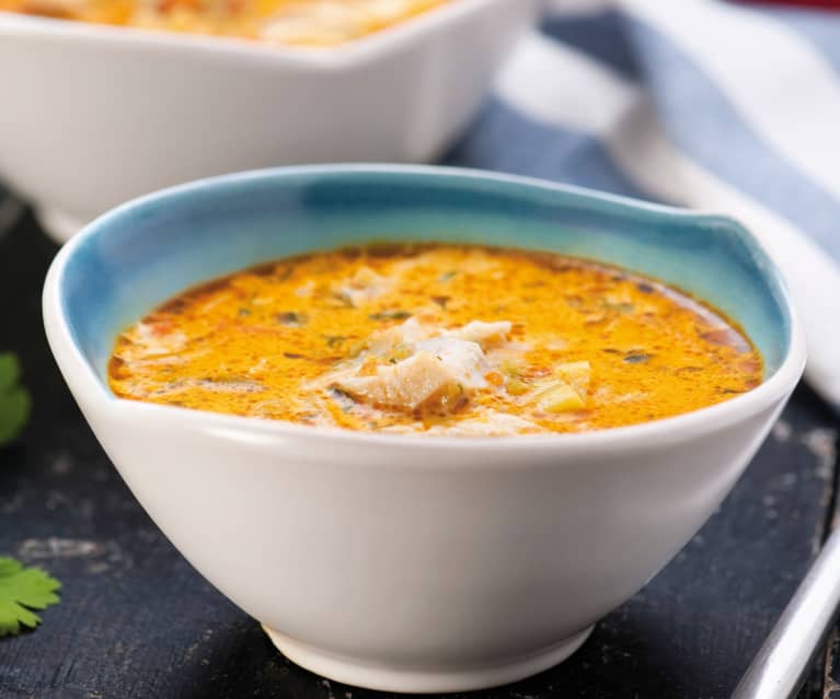 Zupa rybna z warzywami Zupa rybna z warzywami