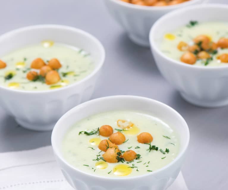 Zupa krem z zielonego ogórka Zupa krem z zielonego ogórka