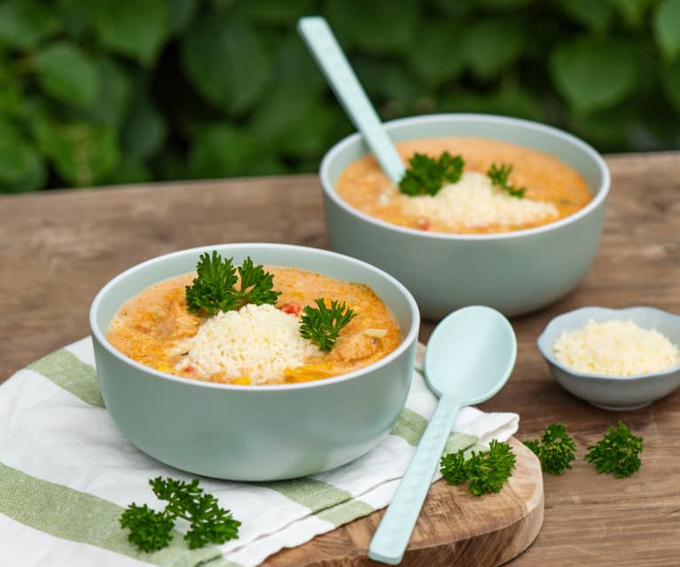 Zupa gyros z kurczakiem Zupa gyros z kurczakiem