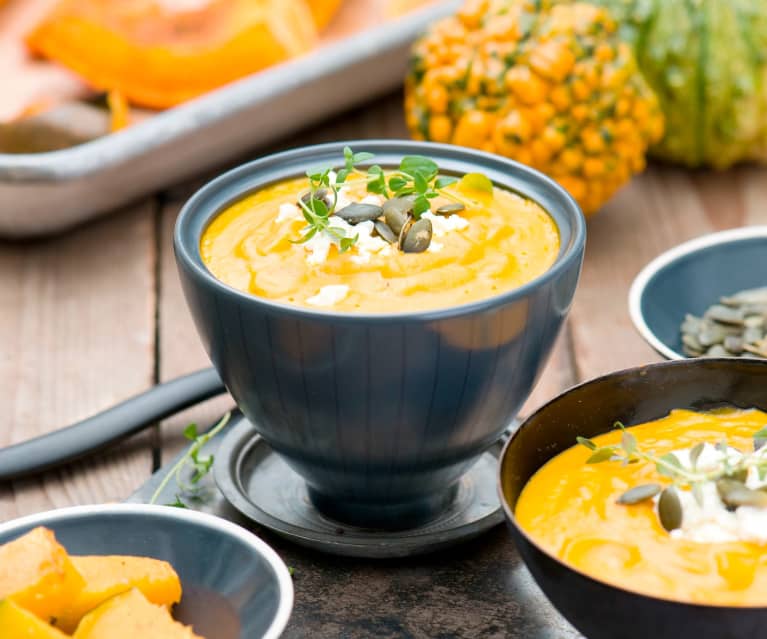 Zupa z pieczonej dyni Zupa z pieczonej dyni
