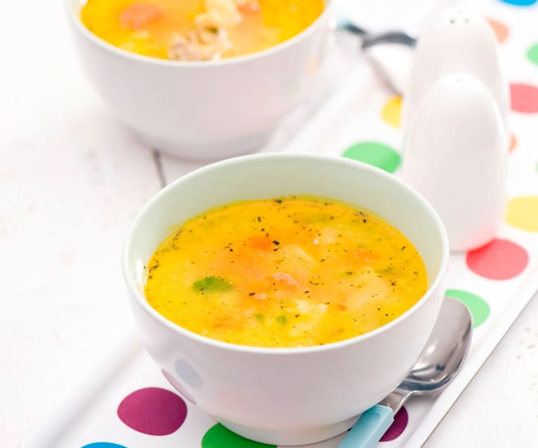 Minestrone z kurczakiem Minestrone z kurczakiem